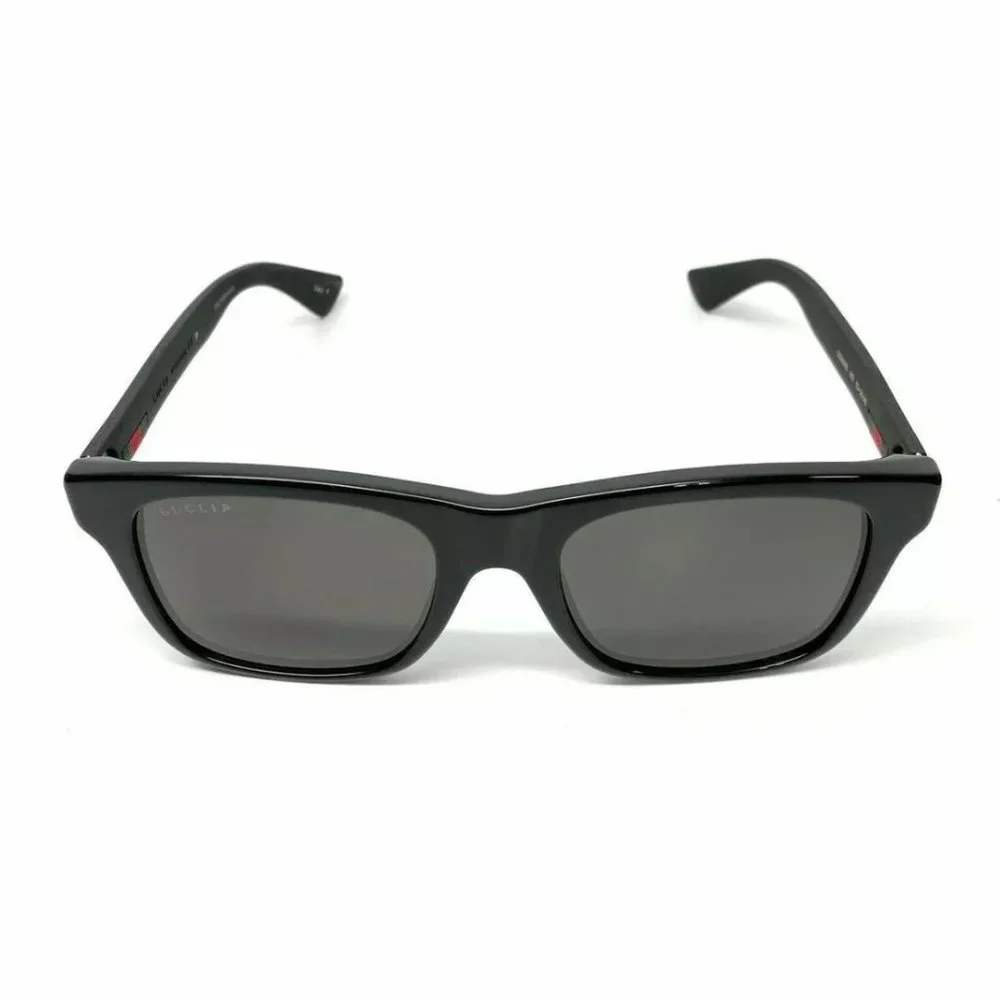 Gucci Men's Black Polarized 53mm Sunglasses
